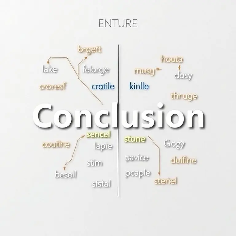 結論:最終要約及びニーモニックフレーズの未来方向性提示